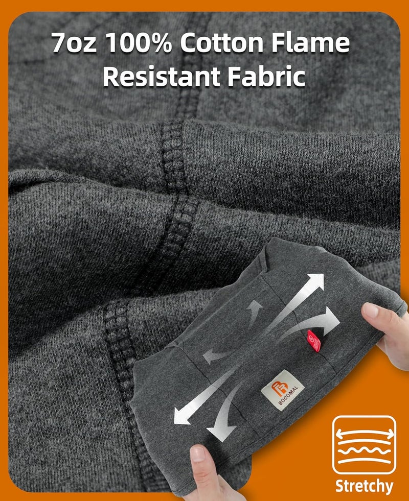 BOCOMAL FR Flame Resistant Balaclava Face Mask Arc Rated NFPA2112 CAT2 Helmet Liner Covering Hood for Welding - Image 5